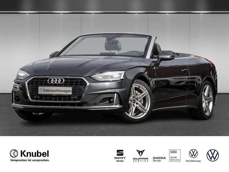 Manhattangrau metallic Gebraucht 2021 Audi A5 Cabriolet Advanced Plus Cabrio | 36.880 € (Etwas zu teuer) - Bild 1/4