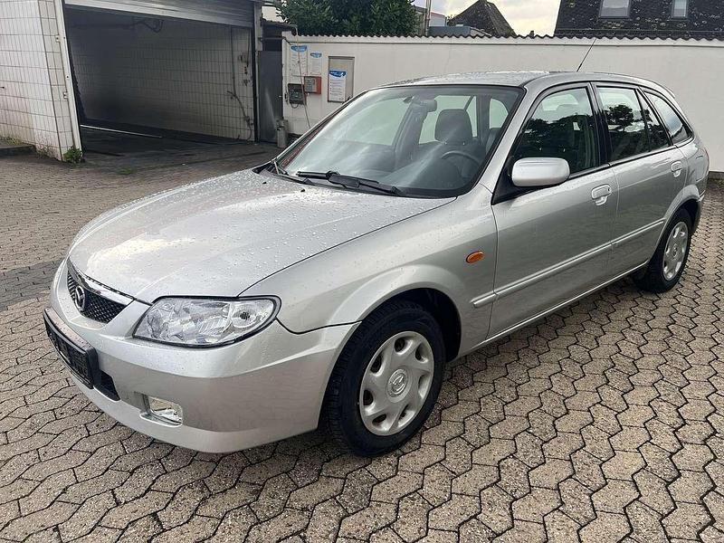 Silber Gebraucht 2002 Mazda 323F Comfort Limousine | 2.999 € (Teuer) - Bild 1/4