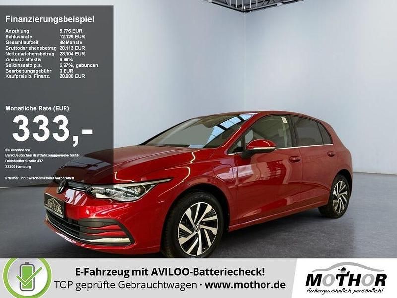 Kings red Gebraucht 2022 VW Golf VIII Style Limousine | 28.280 € (Etwas zu teuer) - Bild 1/4