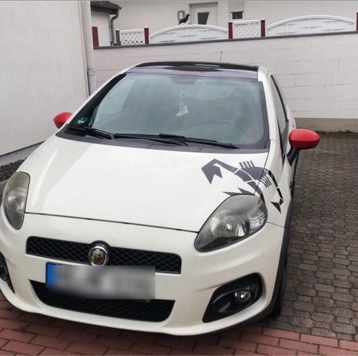 Weiß Gebraucht 2008 Abarth Grande Punto Kleinwagen | 3.900 € - Bild 1/4