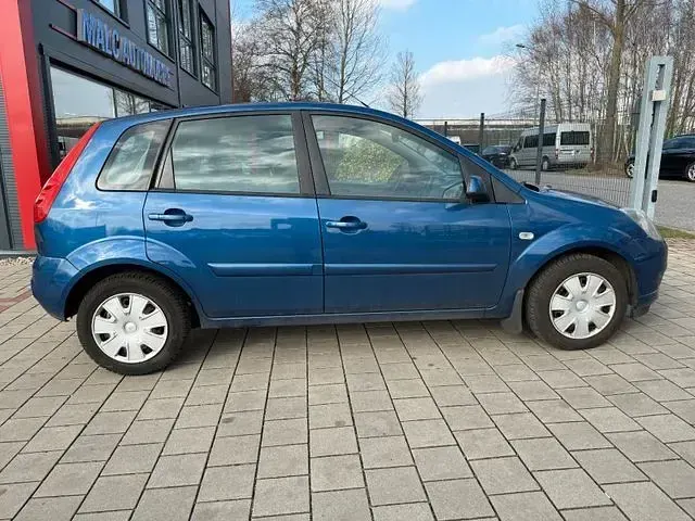 Gebraucht Ford Fiesta Style 69 PS (50 kW) 2007 Blau Kleinwagen