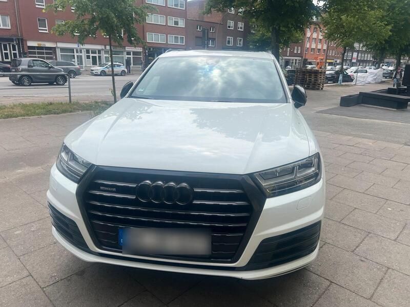Weiß Gebraucht 2018 Audi Q7 S-Line SUV | 34.000 € - Bild 1/4