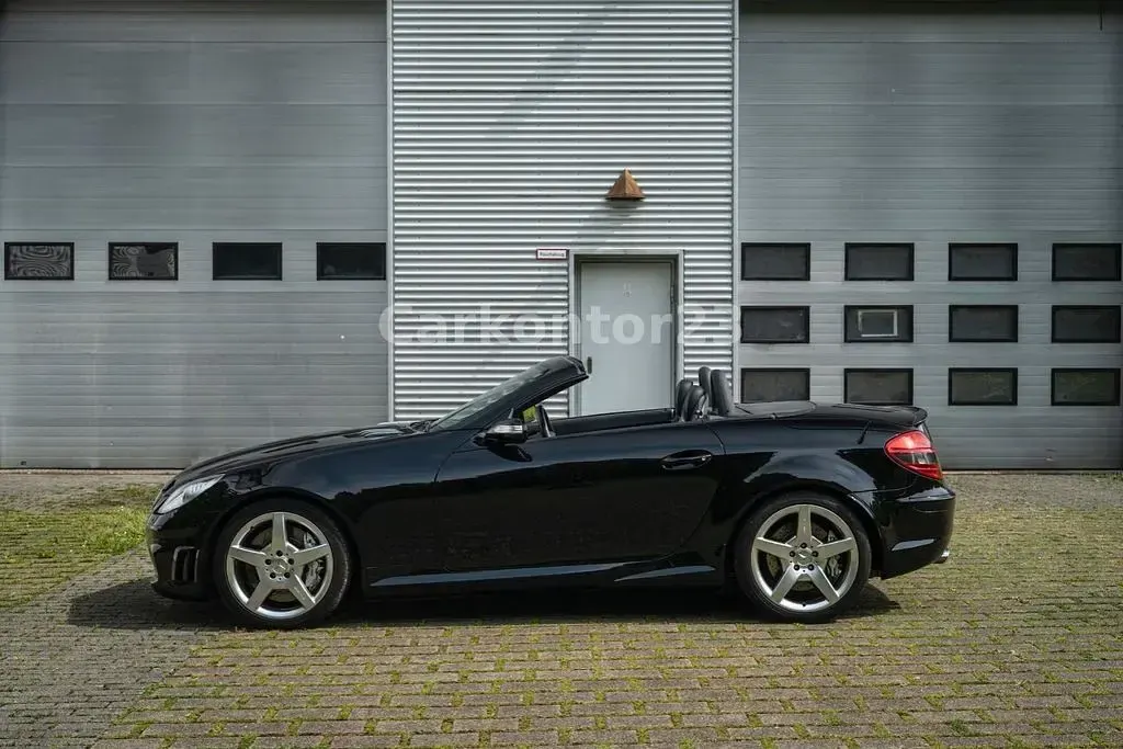 Gebraucht Mercedes SLK55 AMG AMG 360 PS (264 kW) 2005 Schwarz Cabrio
