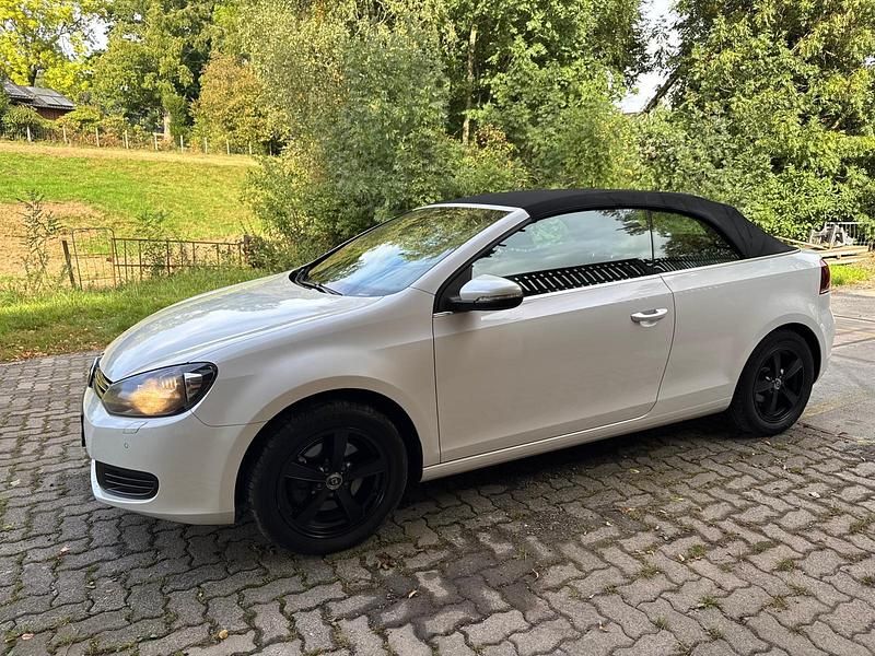 Weiß Gebraucht 2012 VW Golf Cabriolet Cabrio | 6.500 € (Superpreis) - Bild 1/4