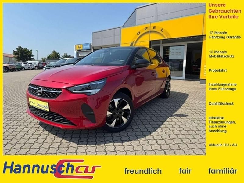 Chili rot/kardio rot Gebraucht 2022 Opel Corsa-e Elegance Kleinwagen | 16.980 € (Etwas zu teuer) - Bild 1/4