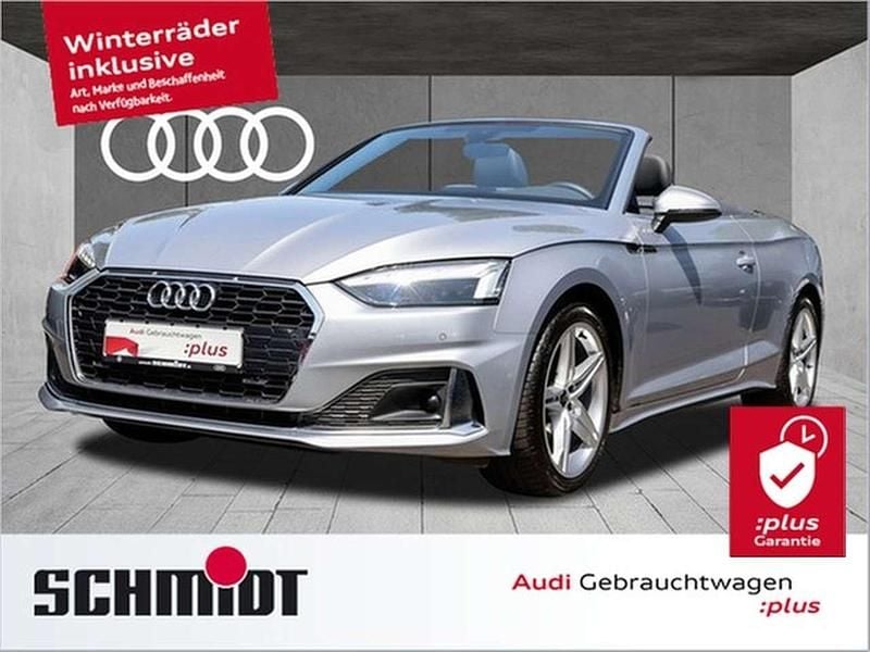 Silber Gebraucht 2024 Audi A5 Cabriolet Advanced Cabrio | 37.840 € (Superpreis) - Bild 1/2