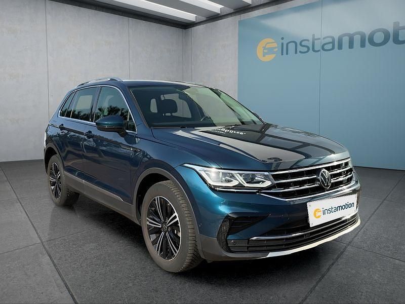 Gebraucht VW Tiguan 200 PS (147 kW) 2022 Blau SUV
