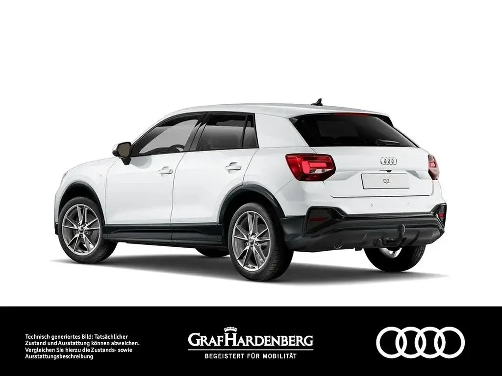 Gebraucht Audi Q2 S-Line 150 PS (110 kW) 2025 Gletscherweiß metallic SUV