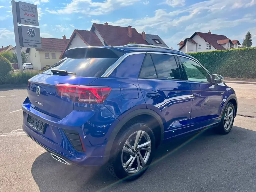 Gebraucht VW T-Roc R-line 116 PS (85 kW) 2025 Blau SUV