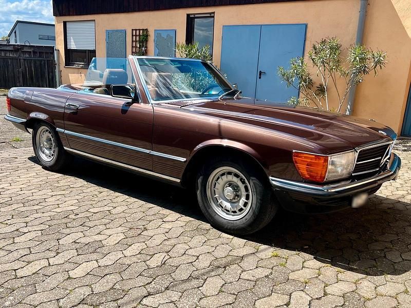 Gebraucht Mercedes SL380 204 PS (150 kW) 1984 Blau Cabrio