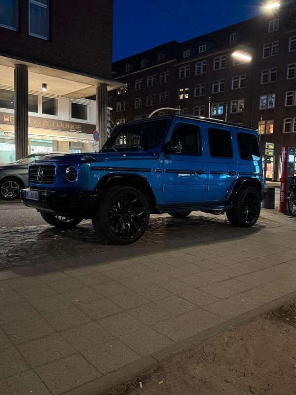 Blau Gebraucht 2021 Mercedes G500 SUV | 125.000 € (Superpreis) - Bild 1/4