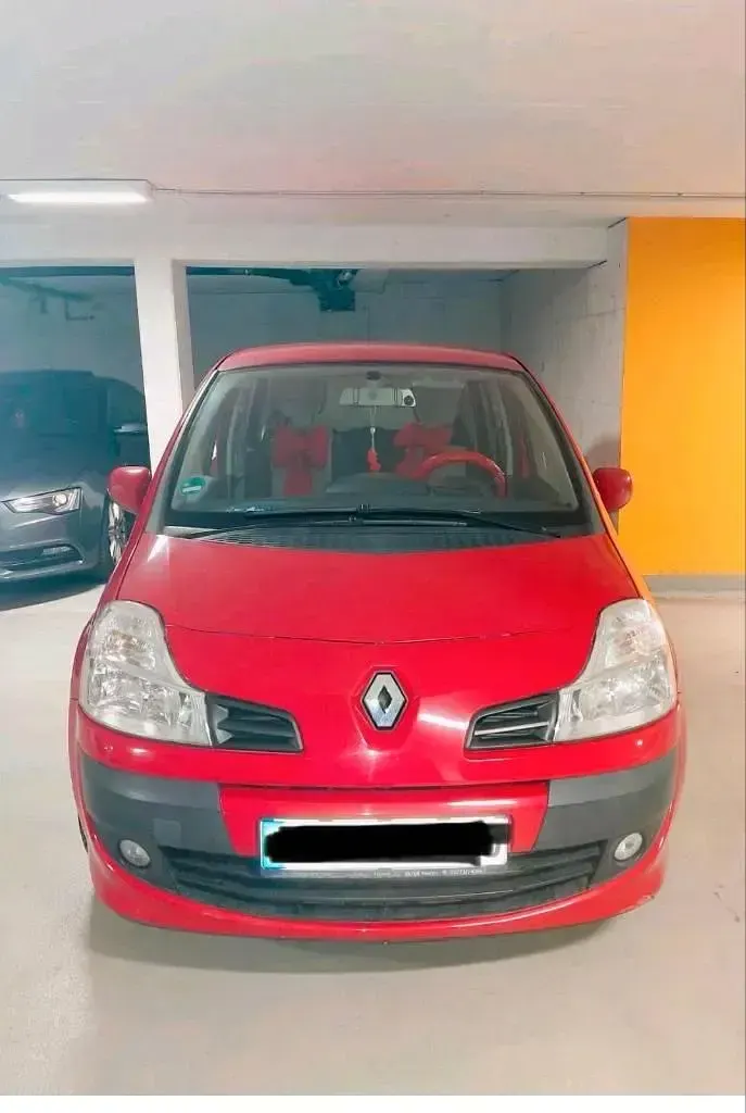 Brugt Renault Modus 112 HK (82 kW) 2009 Rød MPV