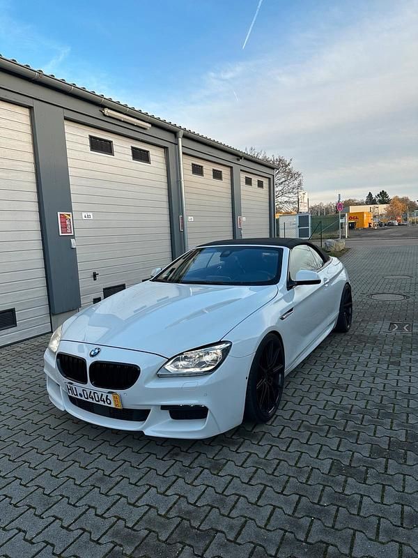 Weiß Gebraucht 2013 BMW 640 Cabriolet M Sport Cabrio | 22.950 € (Fairer Preis) - Bild 1/4