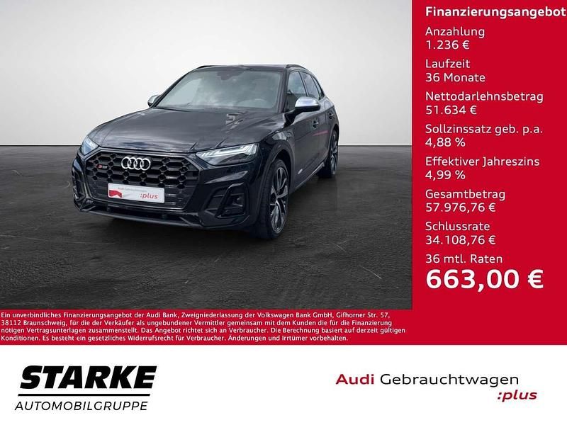 Schwarz Gebraucht 2022 Audi SQ5 Sport SUV | 52.870 € (Fairer Preis) - Bild 1/4