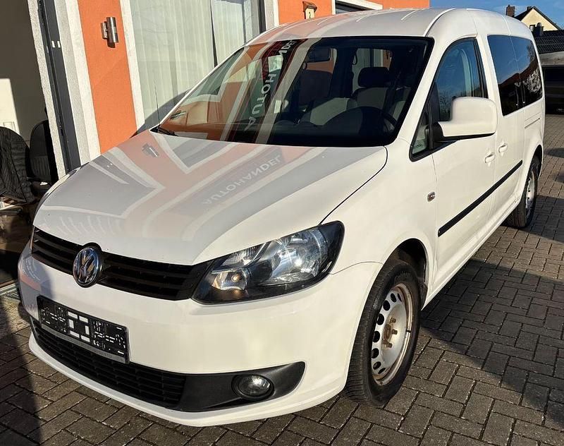 Gebraucht VW Caddy Maxi Trendline 102 PS (75 kW) 2012 Weiß Van / Kleinbus
