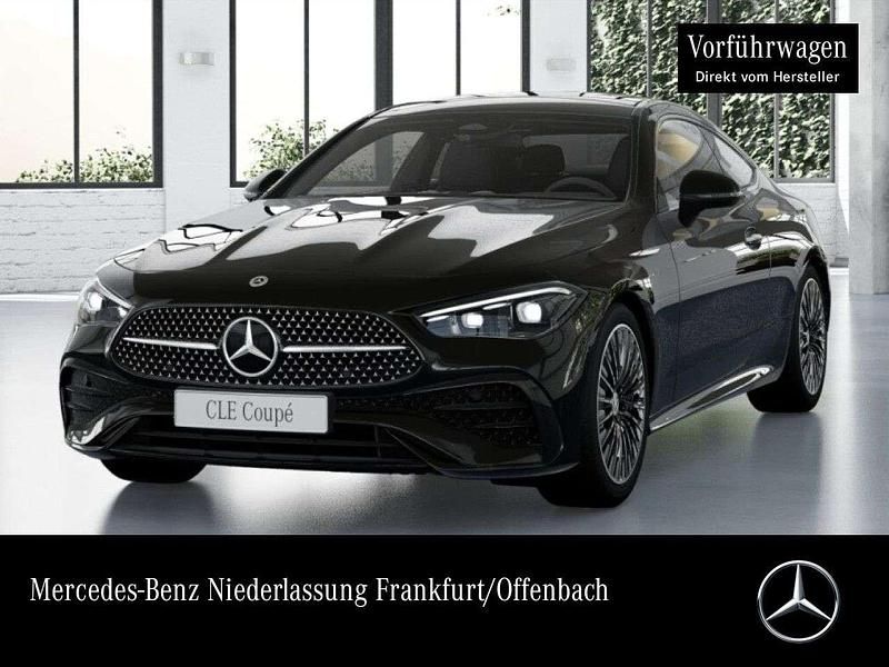 Obsidianschwarz Gebraucht 2025 Mercedes CLE200 AMG Coupé | 59.250 € - Bild 1/2
