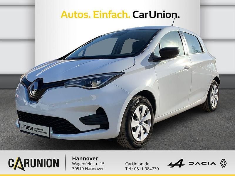 Arktisweiß Gebraucht 2020 Renault Zoe Life Kleinwagen | 15.575 € (Teuer) - Bild 1/4