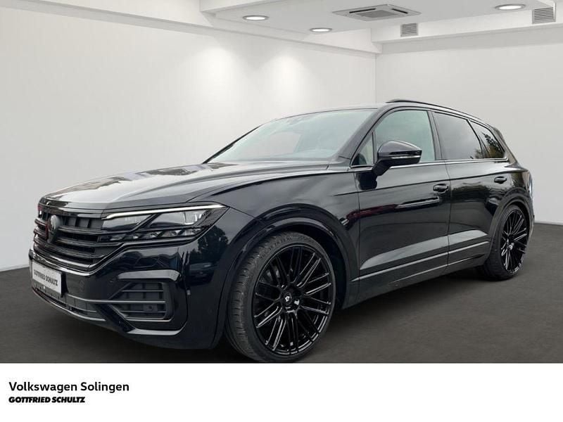 Schwarz Gebraucht 2022 VW Touareg R-line SUV | 55.450 € (Guter Preis) - Bild 1/4