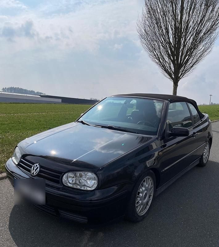 Gebraucht VW Golf Cabriolet 101 PS (74 kW) 1999 Schwarz Cabrio