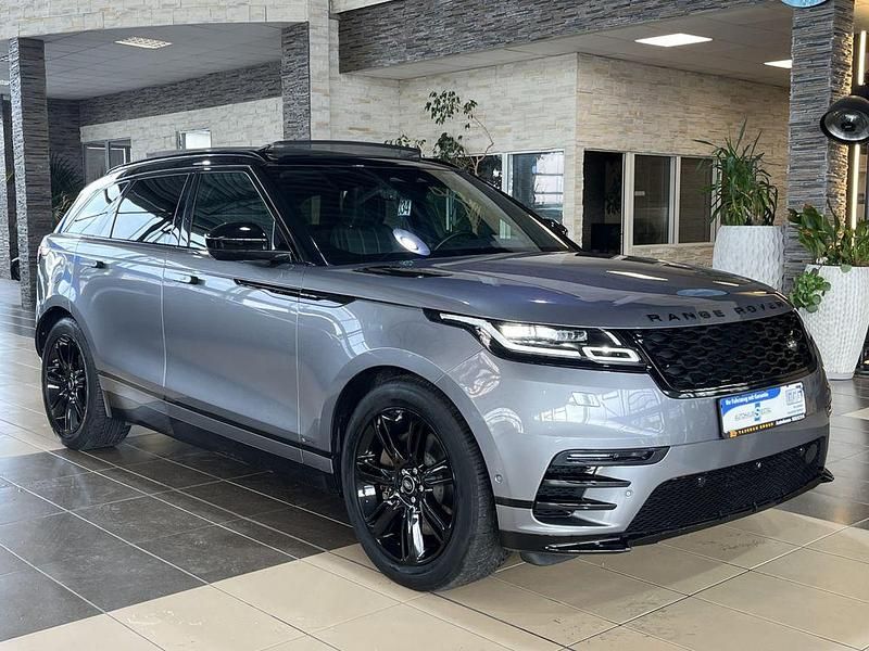 Grau Gebraucht 2021 Land Rover Range Rover Velar Black Edition SUV | 39.500 € (Guter Preis) - Bild 1/4
