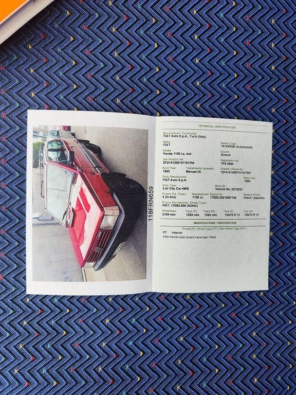 Gebraucht Fiat Panda 4x4 Trekking 54 PS (39 kW) 1995 Kleinwagen