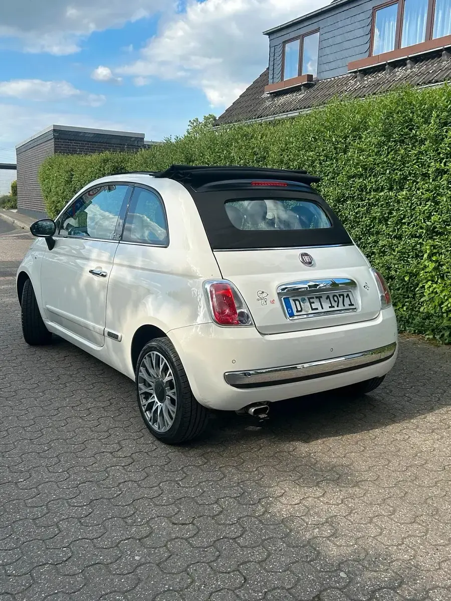 Gebraucht Fiat 500 69 PS (50 kW) 2013 Weiß Cabrio