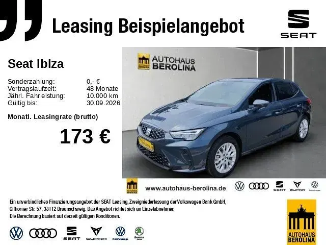 Neu Seat Ibiza Style 116 PS (85 kW) 2026 Grau Kleinwagen