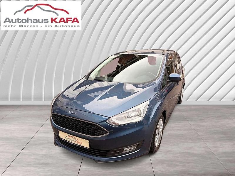 Gebraucht Ford Grand C-Max 150 PS (110 kW) 2019 Chromablau metallic Van / Kleinbus