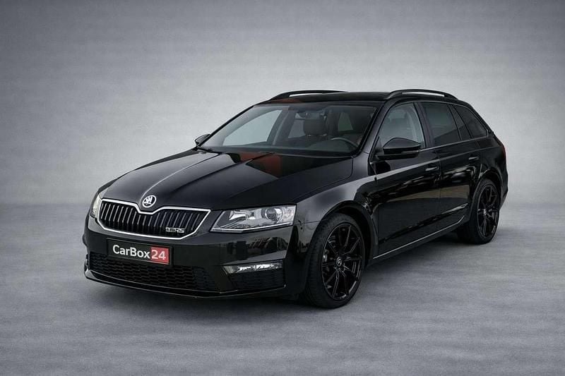 Gebraucht Skoda Octavia RS 184 PS (135 kW) 2014 Schwarzmagic perleffekt Kleinwagen