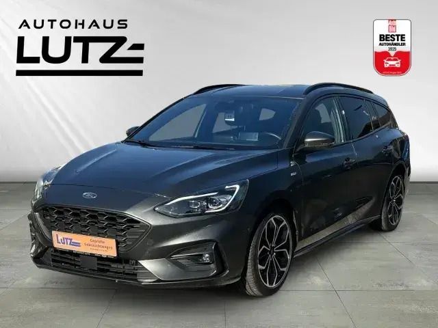 Grau Gebraucht 2021 Ford Focus ST-Line X Kombi | 18.555 € (Fairer Preis) - Bild 1/4