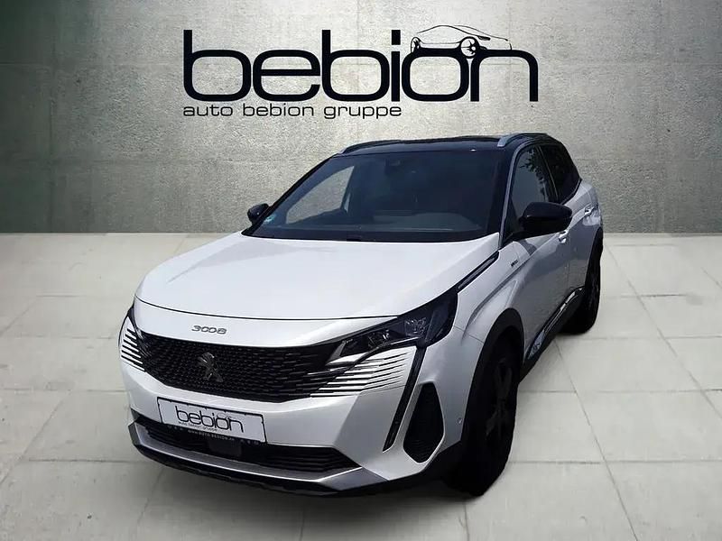 Perlmutt weiss Gebraucht 2022 Peugeot 3008 GT Limousine | 24.680 € (Fairer Preis) - Bild 1/4