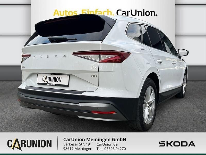 Gebraucht Skoda Enyaq iV Loft 150 kW (204 PS) 2021 Weiß SUV
