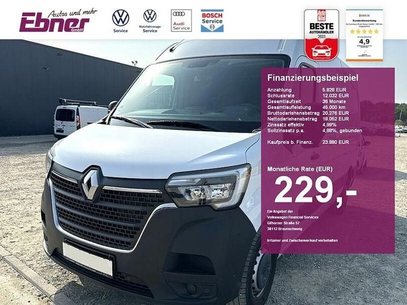 Frostweiß Gebraucht 2021 Renault Master Van | 23.880 € (Guter Preis) - Bild 1/4