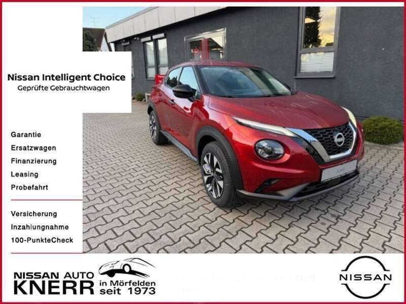 Fuji sunset red Neu 2025 Nissan Juke Acenta SUV | 22.990 € (Fairer Preis) - Bild 1/4