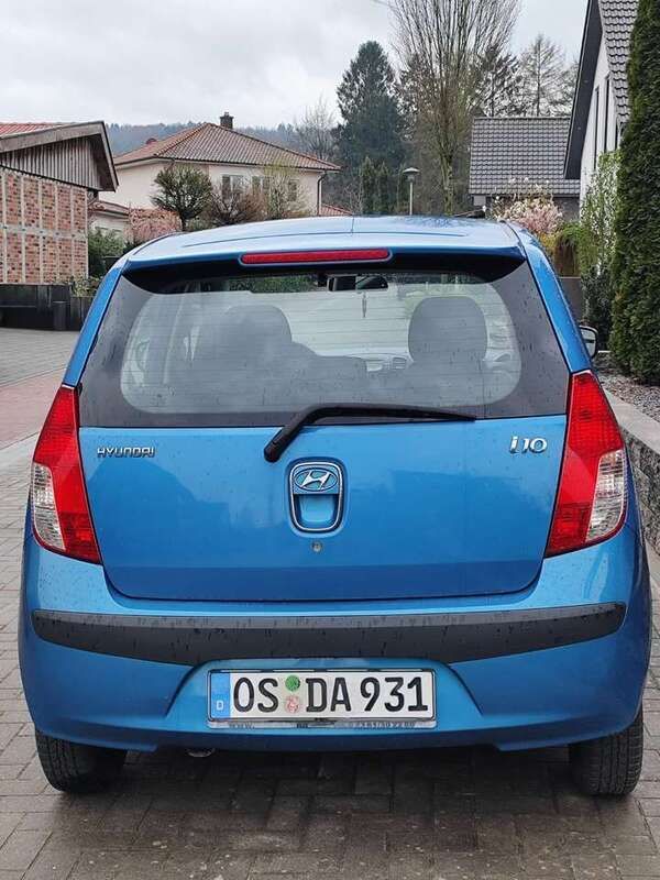 Blau Gebraucht 2009 Hyundai i10 Classic Kleinwagen | 2.550 € (Fairer Preis) - Bild 1/4