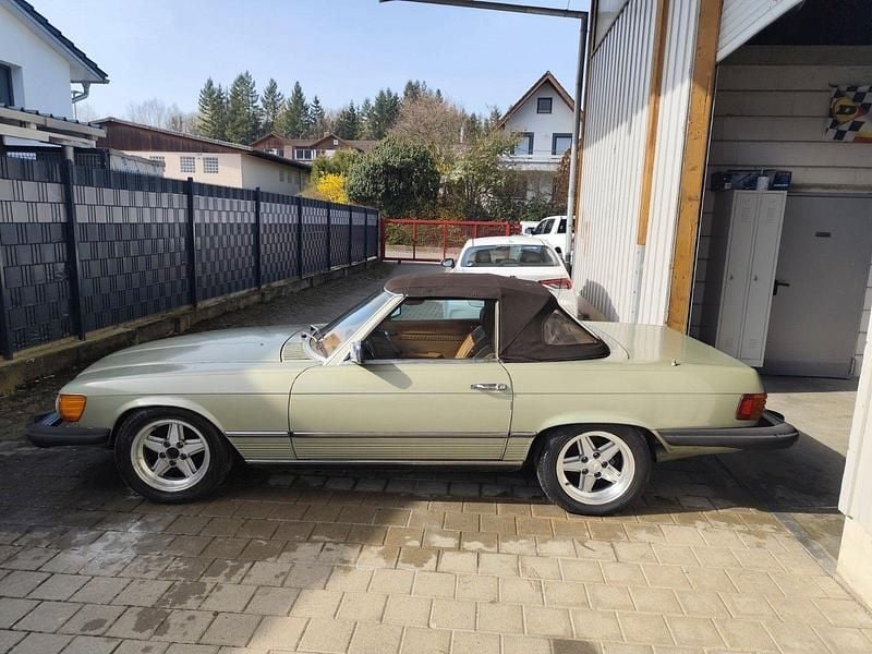 Gebraucht Mercedes SL450 1978 Grün Cabrio