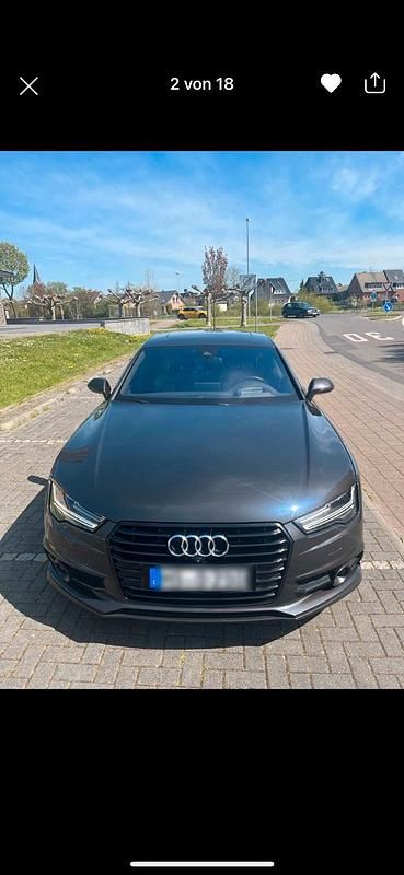 Schwarz Gebraucht 2016 Audi A7 S-Line Limousine | 29.800 € (Fairer Preis) - Bild 1/4