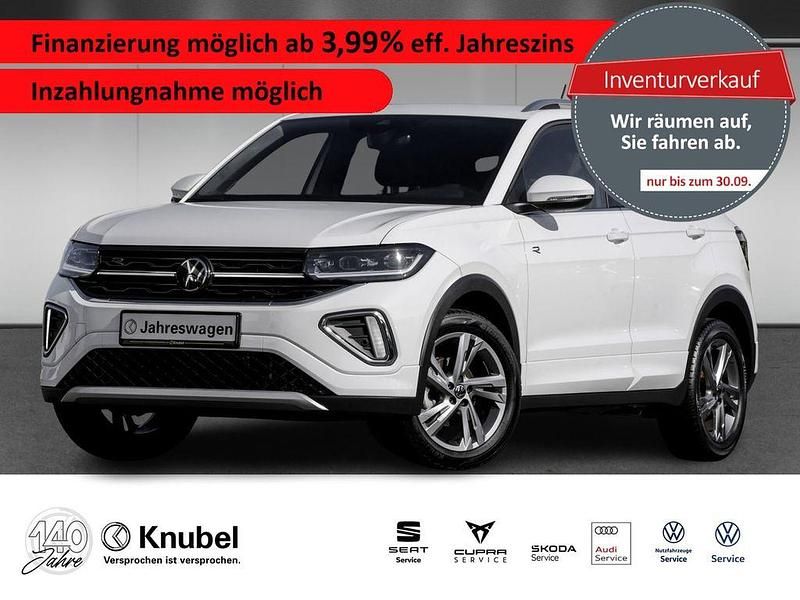 Weiss Gebraucht 2024 VW T-Cross R-line SUV | 28.990 € (Etwas zu teuer) - Bild 1/4