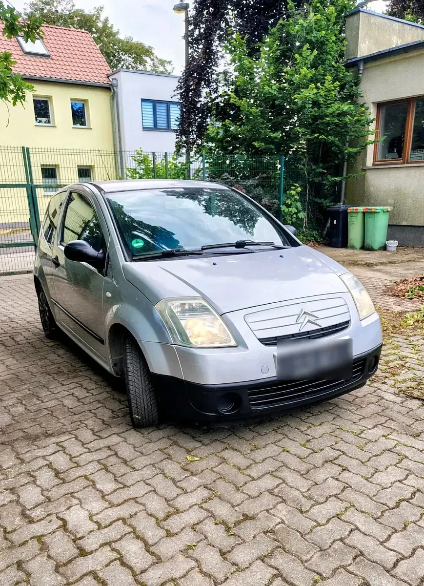 Gebraucht Citroën C2 60 PS (44 kW) 2003 Silber Kleinwagen