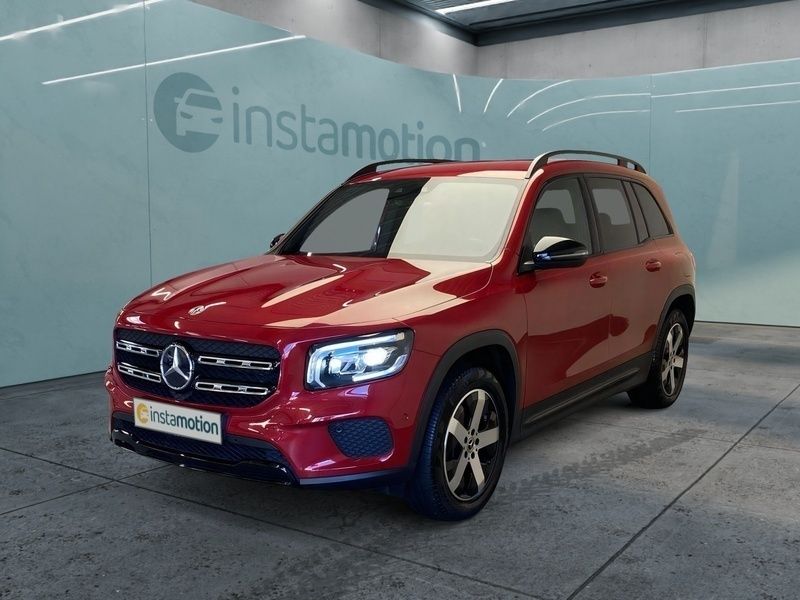 Rot Gebraucht 2021 Mercedes GLB200 Progressive SUV | 37.500 € (Fairer Preis) - Bild 1/4