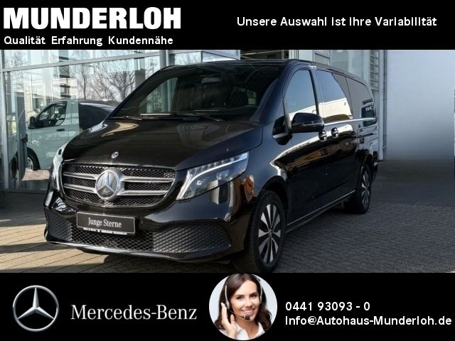 Schwarz Gebraucht 2023 Mercedes V300 Avantgarde Van / Kleinbus | 59.900 € (Guter Preis) - Bild 1/4