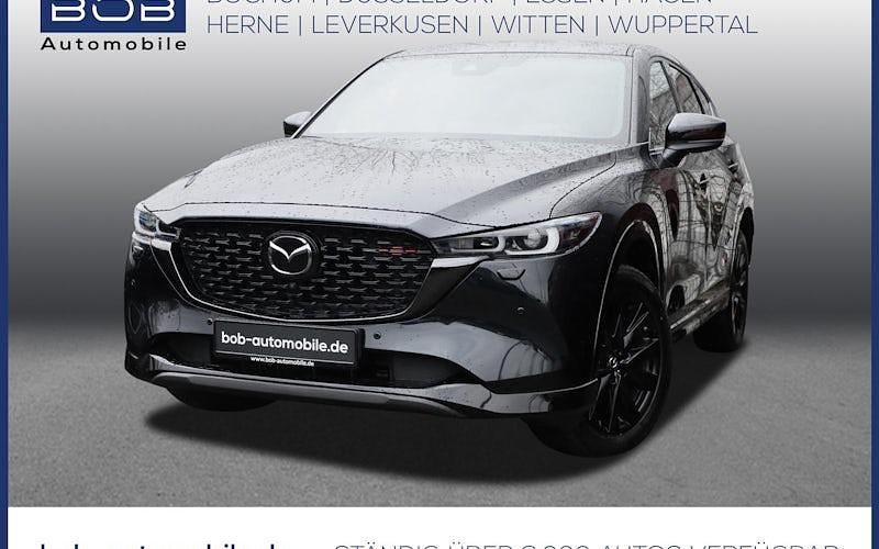 Schwarz Gebraucht 2024 Mazda CX-5 Homura-Line SUV | 36.450 € (Guter Preis) - Bild 1/4