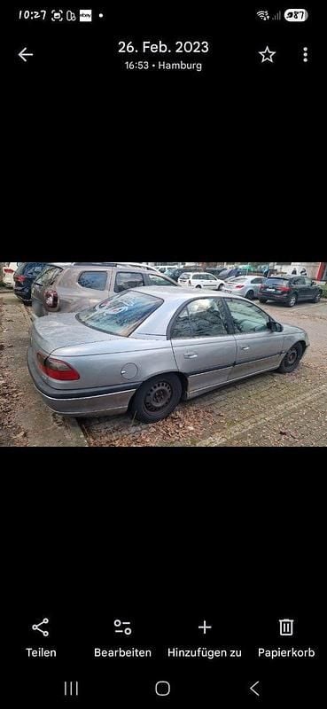 Second-hand Opel Omega 211 CP (155 kW) 1994 Argintiu Berlinǎ