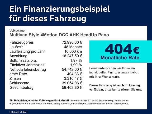 Usata VW Multivan Style 177 CV (130 kW) 2025 Nero Monovolume