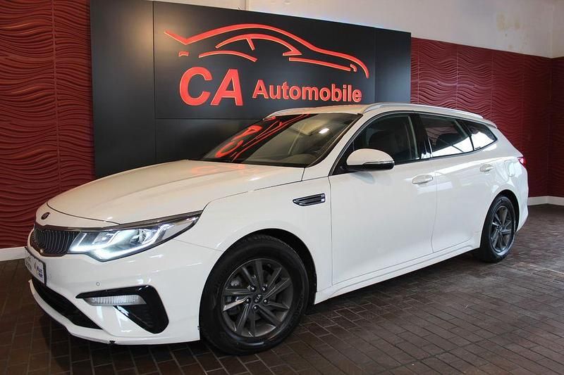 Gebraucht Kia Optima Edition 7 136 PS (100 kW) 2019 Weiß Kombi