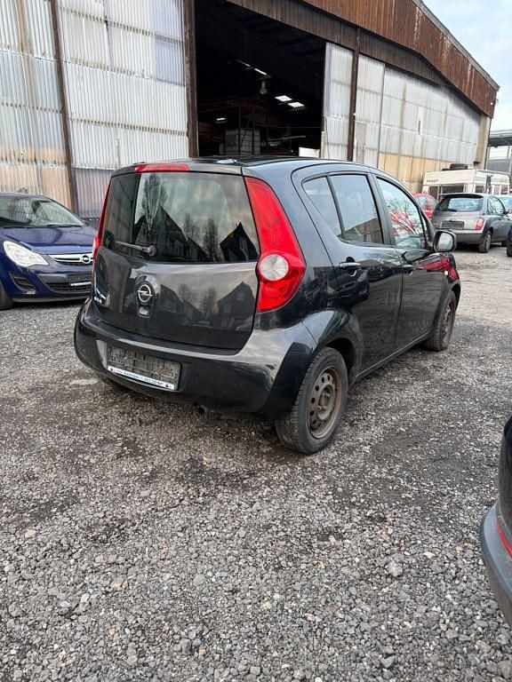 Gebraucht Opel Agila Edition 65 PS (47 kW) 2008 Schwarz Limousine