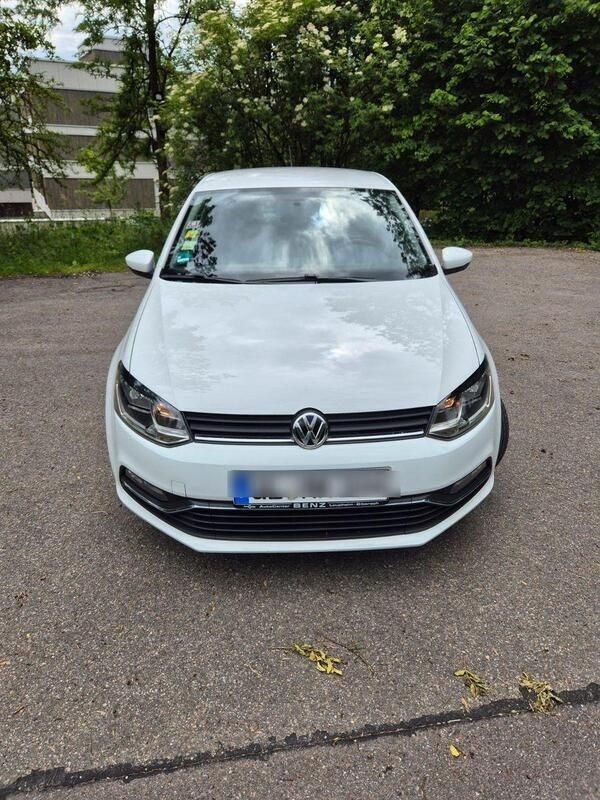 Weiß Gebraucht 2014 VW Polo Advance Kleinwagen | 4.800 € (Superpreis) - Bild 1/4