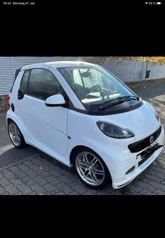 Gebraucht Smart ForTwo Cabrio Brabus Xclusive 102 PS (75 kW) 2014 Weiß Cabrio