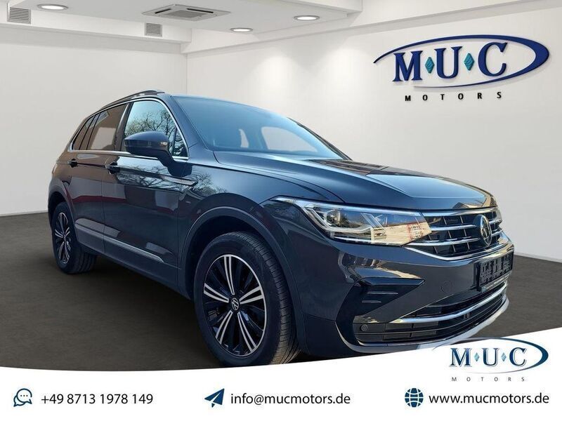 Uranograu Gebraucht 2022 VW Tiguan Elegance SUV | 22.990 € (Guter Preis) - Bild 1/4
