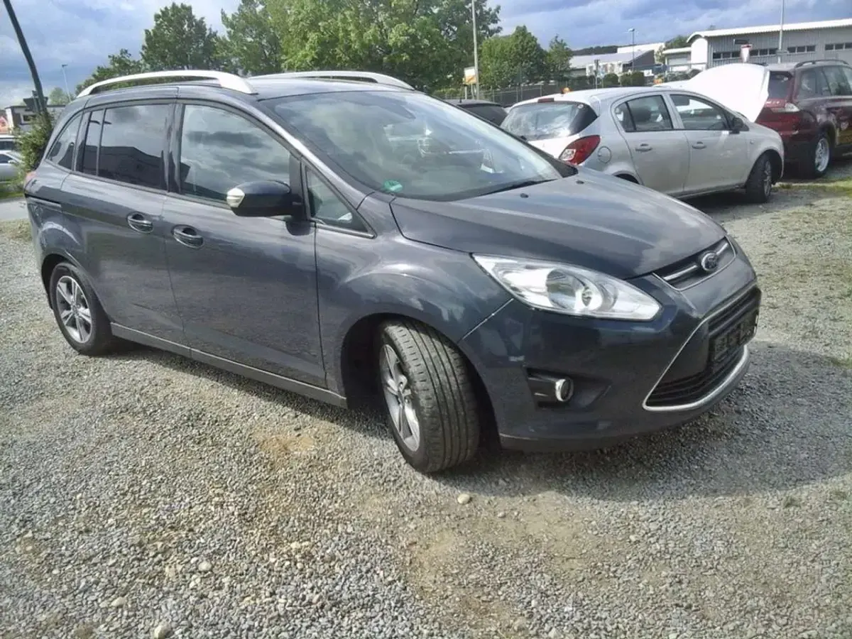 Gebraucht Ford Grand C-Max SYNC Edition 116 PS (85 kW) 2013 Midnight skygrau metallic Van / Kleinbus
